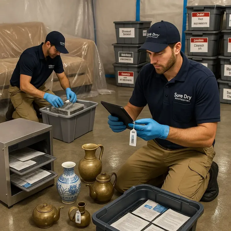Content Protection and Restoration process in Brussels, WI